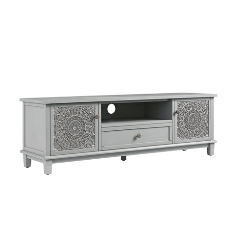 Chantilly Mid Gray 59" Wide TV Stand