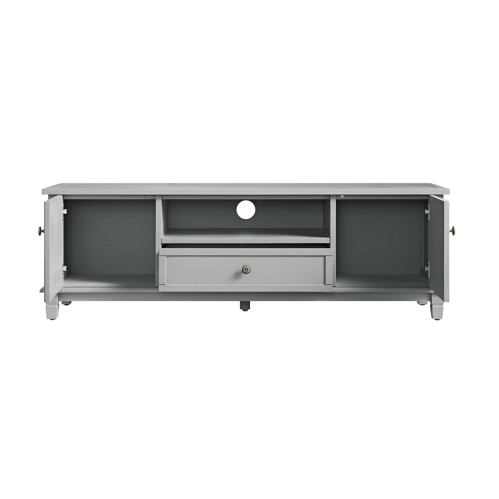 Chantilly Mid Gray 59" Wide TV Stand
